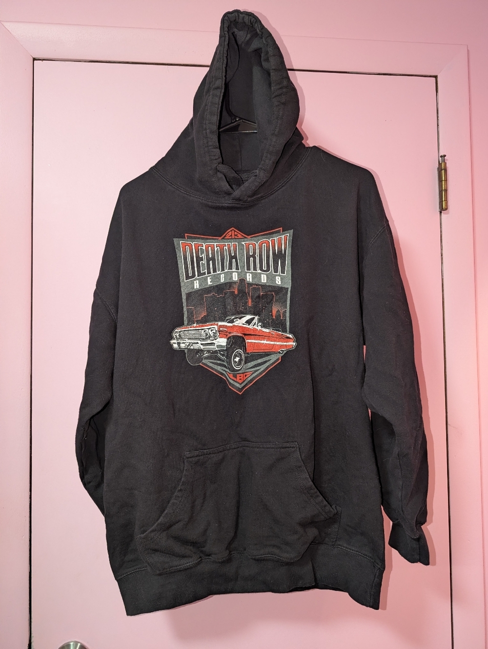 Death Row Records Rap Pull Over Hoodie